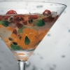 Molecular Mixology White Sangria in Suspension