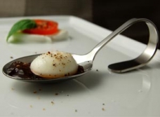 Spherical mozzarella
