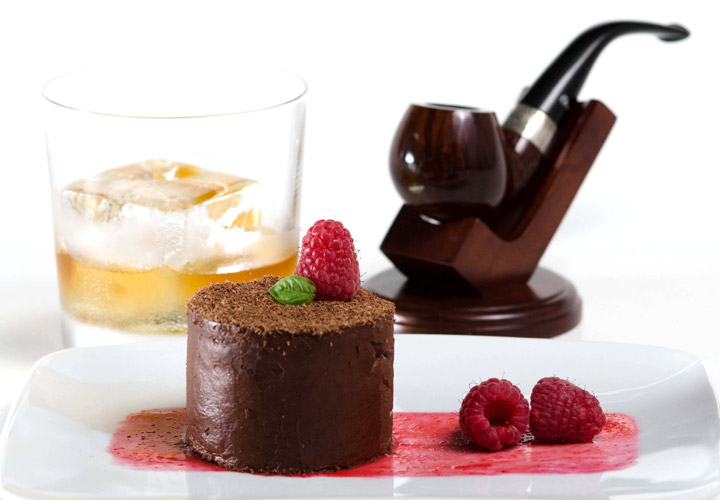 Chocolate Mousse Infused with Pipe Tobacco 720