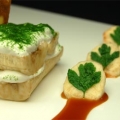 Banana with Dry Parsley Leaf