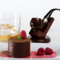 Chocolate Mousse Infused with Pipe Tobacco