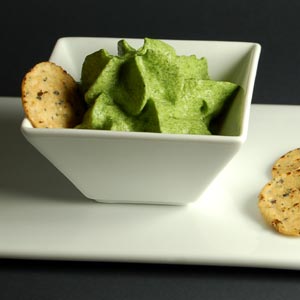 2- Spinach foam dip
