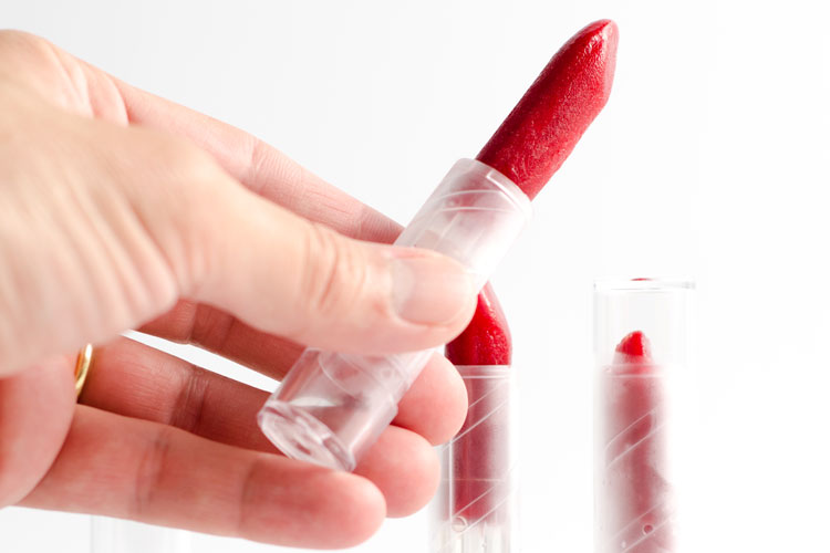 Edible lipstick raspberry hold