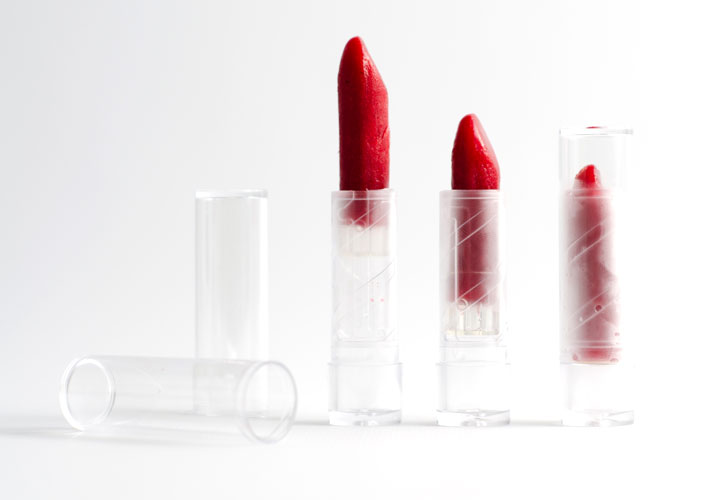 Edible lipstick raspberry