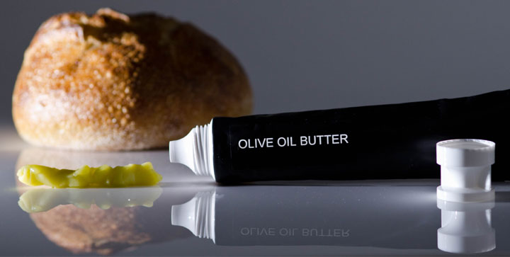 Glycerin Flakes as thickener in Olive Oil Butter in Squeeze Tube