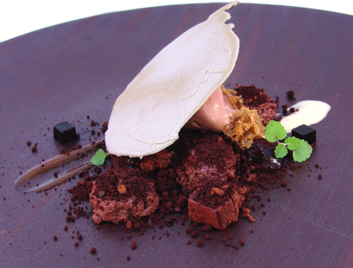 Belgium Ale - Chocolate, Coffee, Black Olives by Chef Jordi Cruz at Abac