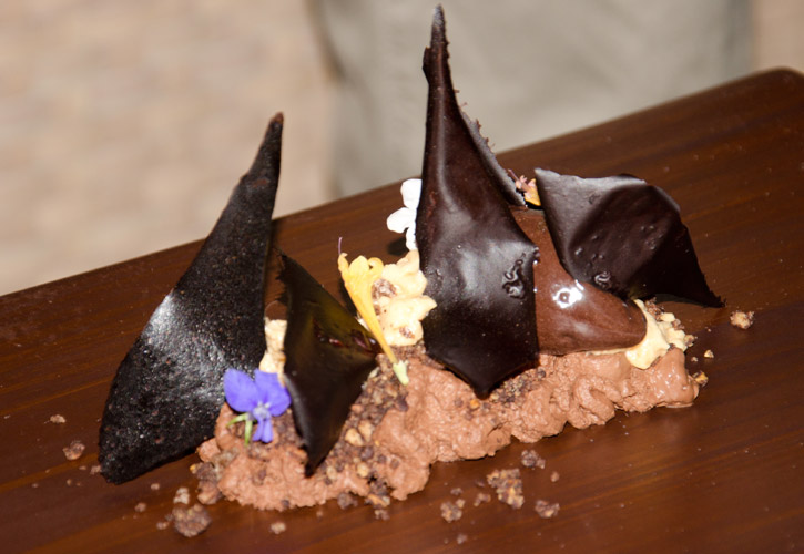 Chocolate and Cocoa with Hazelnuts, Coffee and Vanilla by Chef Jordi Cruz at ABaC