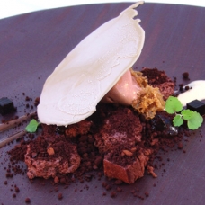 Belgium Ale - Chocolate, Coffee, Black Olives by Chef Jordi Cruz at Abac - sqr