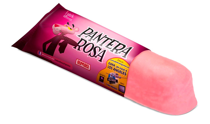 Pantera Rosa pastelito