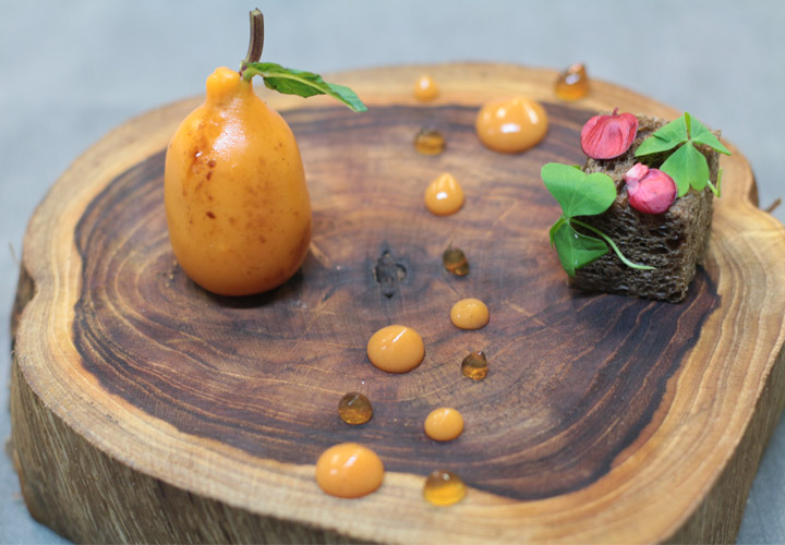 Locust Bean Gum used in Foie gras medlar modernist cuisine metamorfosi