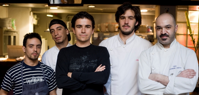 La Vineria team and me