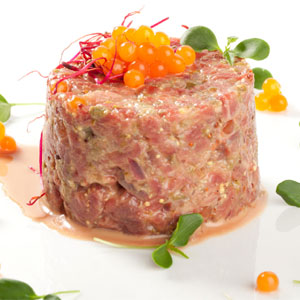 Steak Tartar Chili Caviar