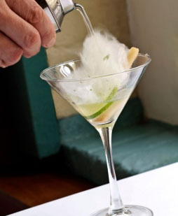 Modern Mixology Cotton candy cocktail