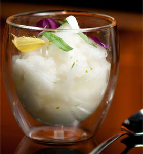 Molecular Gastronomy Cocktail: Nitro Caipirinha