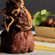 Peruvian Inspired Filet Mignon with a Japanese Twist