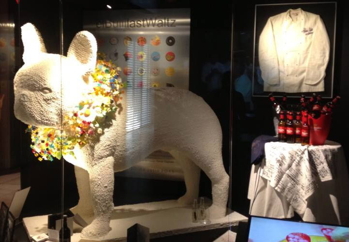 elBulli at Somerset House bull mascot