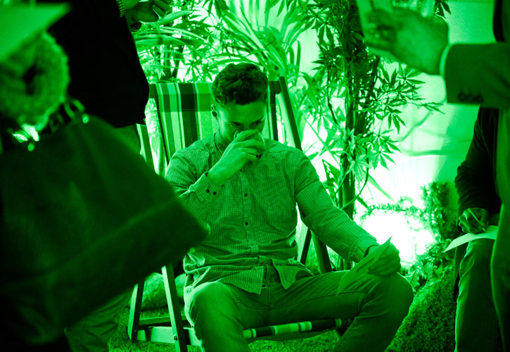 Sensory Tasting green-room-3