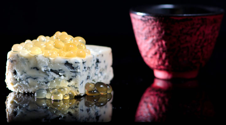 Honey Caviar, Fourme D'Ambert, Black Tea