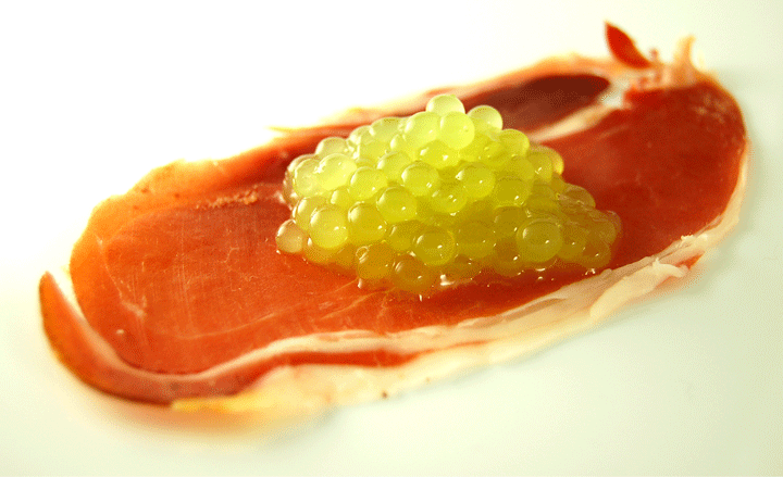 Melon cantaloupe caviar -720