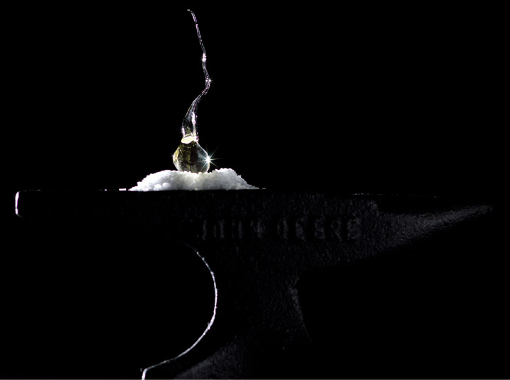 Isomalt Encapsulated Olive Oil Drop