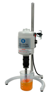 Emulsion with Rotor-stator homogenizer