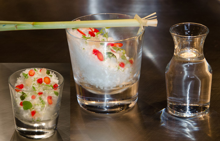 Ginger - Moscow Mule with snow ice